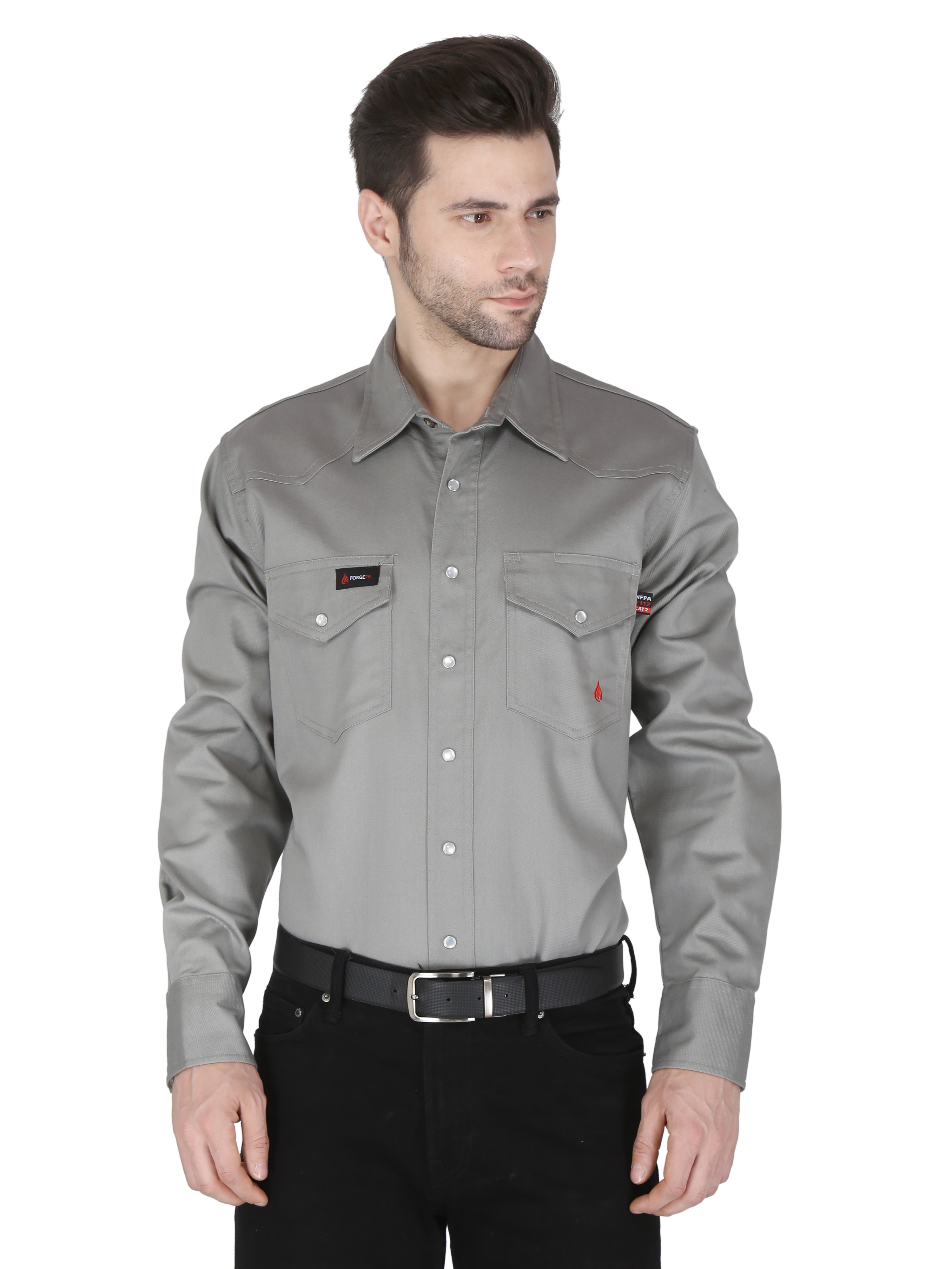 Picture of Forge FR MFRSLD-002 MEN'S FR SOLID SHIRT